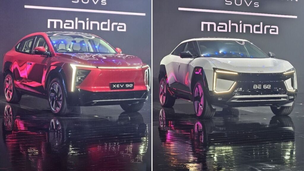 Mahindra xev 9e Mahindra BE 6e